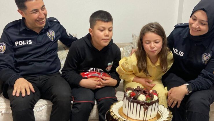 Emniyet Teşkilatından Minik Kahramanlara Sevgi Ziyareti