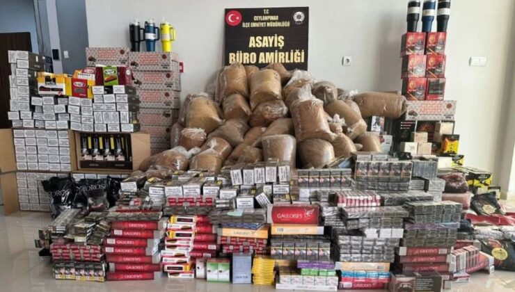 Ceylanpınar’da Kaçak Ürün Baskını: Yüklü Miktarda Malzemeye El Konuldu
