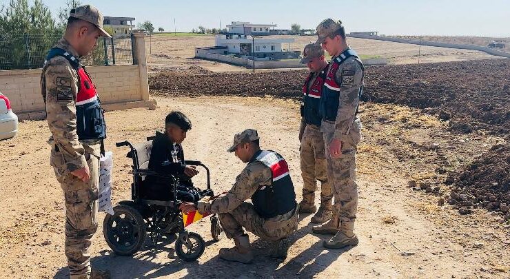 Jandarma, Engelli Gencin Güvenlik Talebini Yerine Getirdi